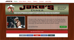 Desktop Screenshot of jakesdinerbend.com